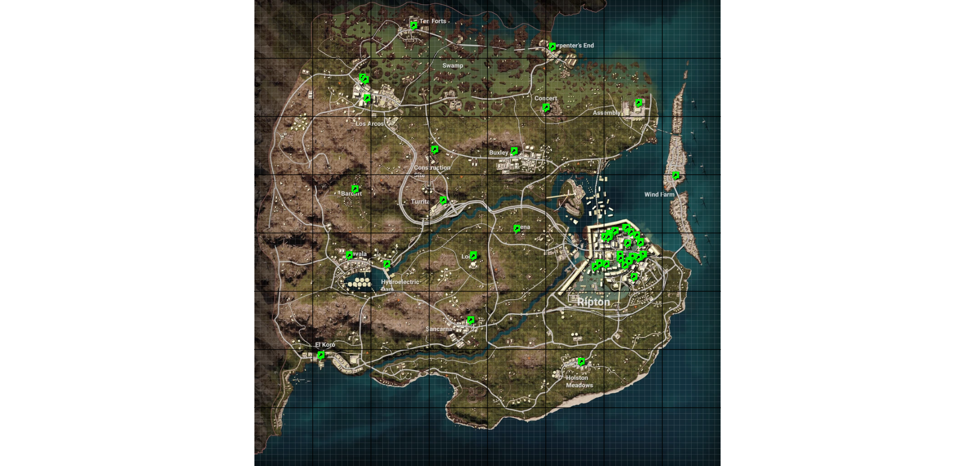 Deston - Mapa Ukryte Drzwi