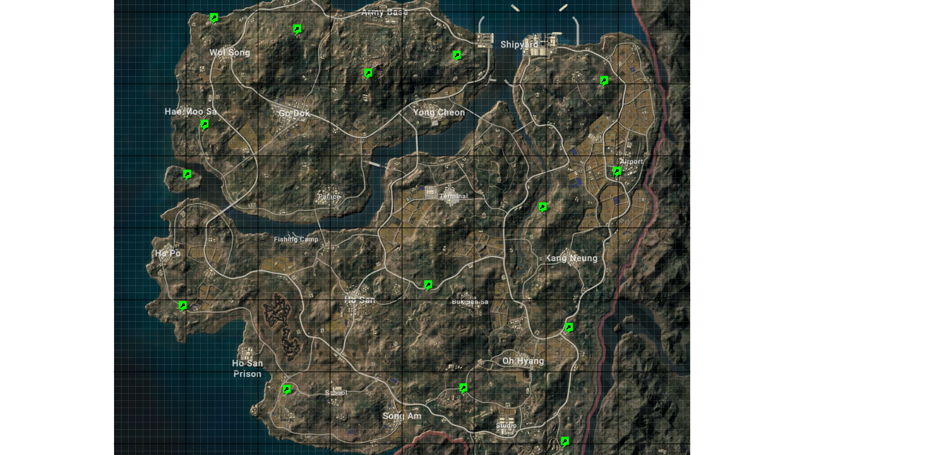 Taego - Mapa Ukryte Pokoje