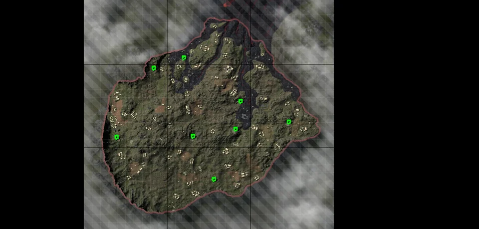 Paramo - Mapa Ukryte Pokoje