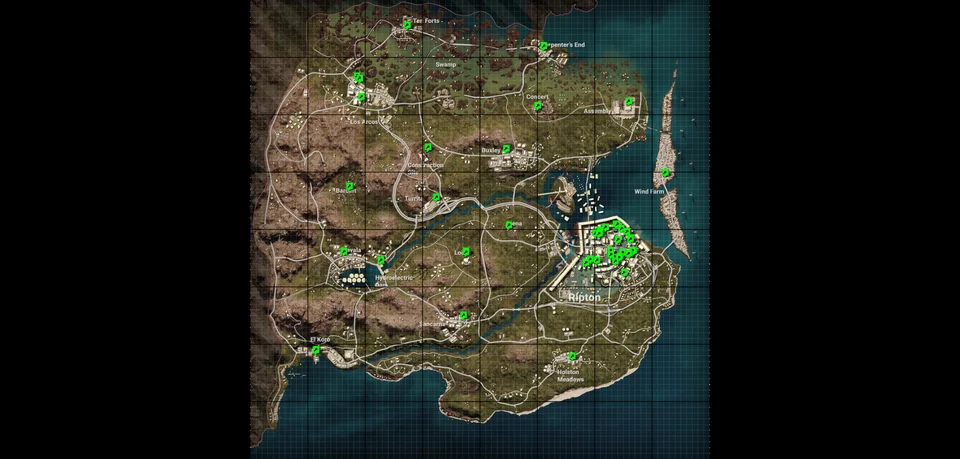 Deston - Mapa Ukryte Drzwi